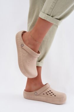 Moteriški putų klumpės „Big Star“ TT274A083 smėlio spalvos