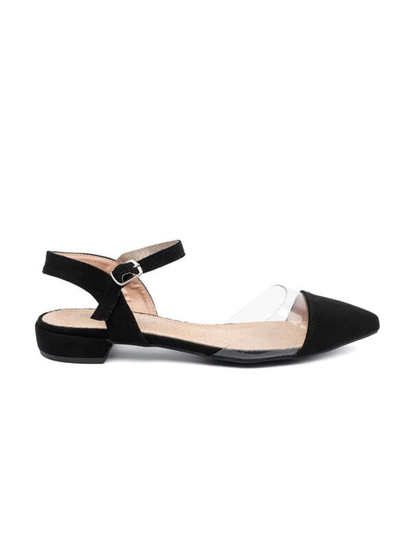 Elegantix161ki moterix161ki sandalai su skaidriais intarpais