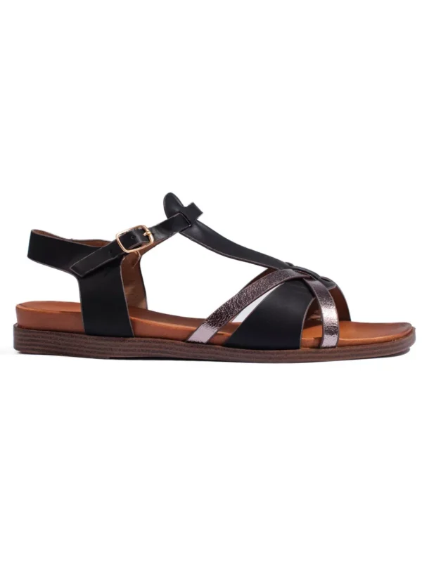 Juodi plokx161ti sandalai Sergio Leone 5
