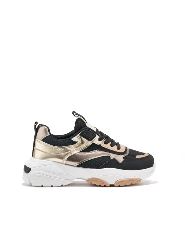 Juodos ir auksinx117s spalvos sportbax10Diai ant grubaus pado 6 1