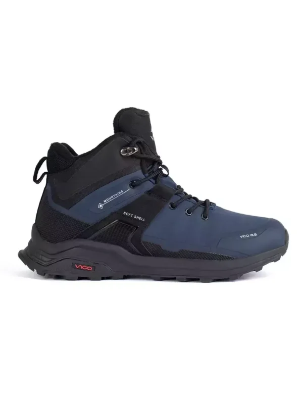 Juodos ir tamsiai mx117lynos spalvos vyrix161ki trekingo batai