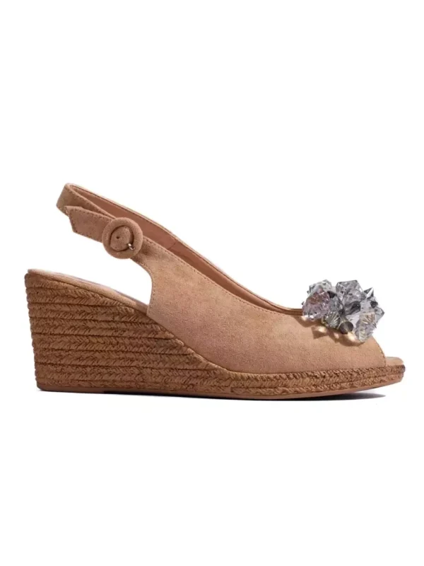 Moterix161ki espadriliniai sandalai ant platformx173 smx117lio spalvos Potocki 5