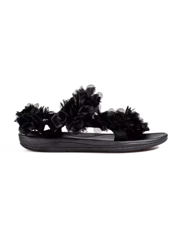 Moterix161ki juodi kvepiantys velcro sandalai 1