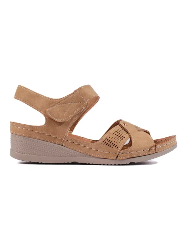 Moterix161ki sandalai ant velcro kulno kupranugario spalvos 5
