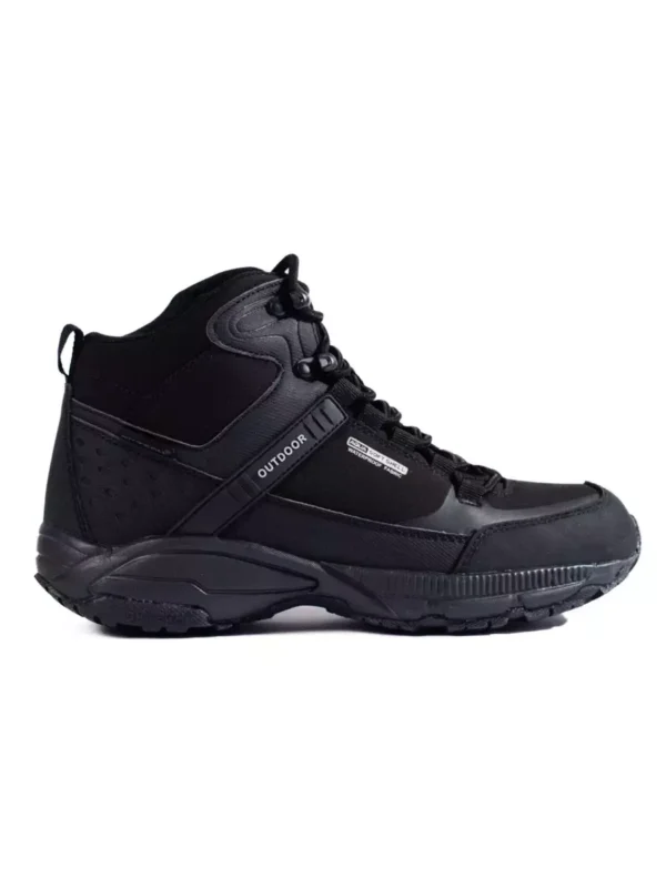 Moterix161ki trekingo batai su aukx161ta virx161utine dalimi DK juoda Softshell 1