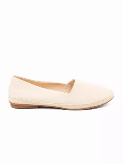 Moteriškos espadrilės smėlio spalvos