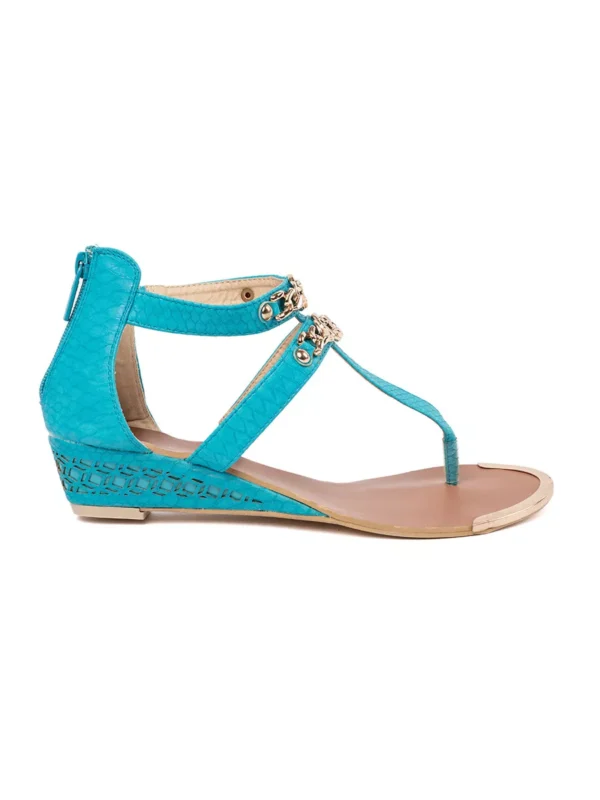 Mx117lyni x17Eemakulniai sandalai su auksiniais papuox161imais