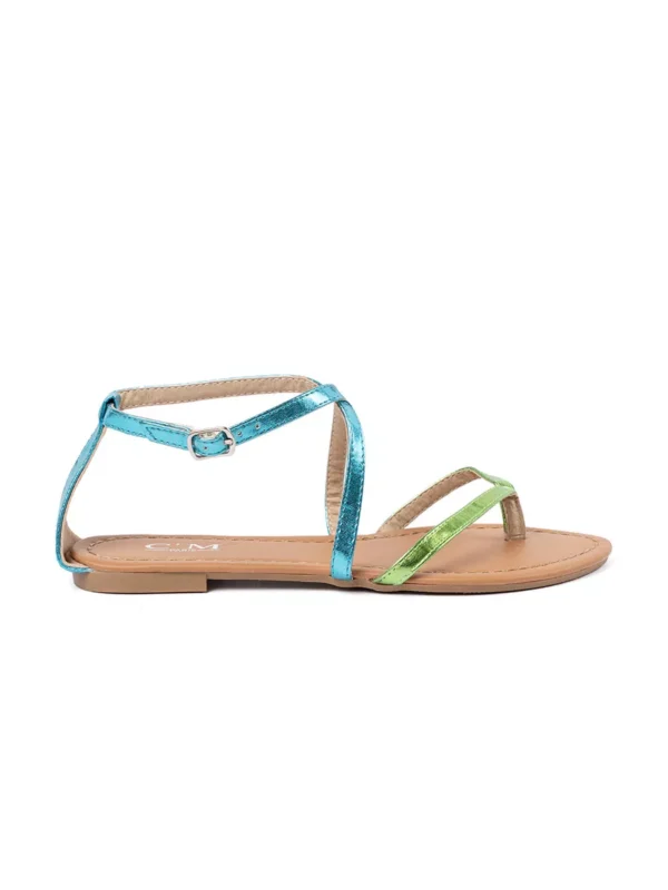 Plokx161ti sandalai su x17Ealiomis ir mx117lynomis juostelx117mis