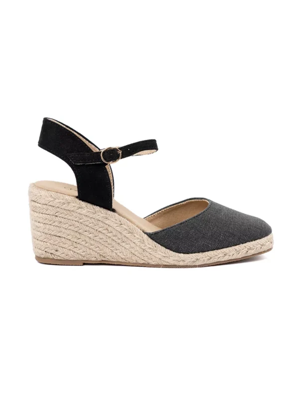 Sandalai ant platformx173 su dengta virx161utine dalimi