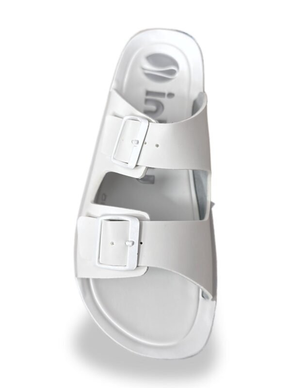 Baltos moteriškos šlepetės Inblu AG000012 Bianco – vaizdas iš viršaus