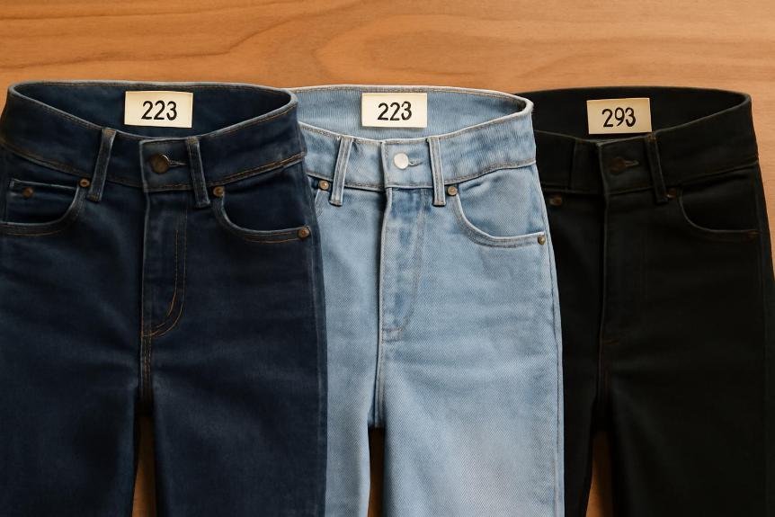 Kas yra 28 dydis moteriškose džinsuose 3 prekės ženklo ir stiliaus variacijos