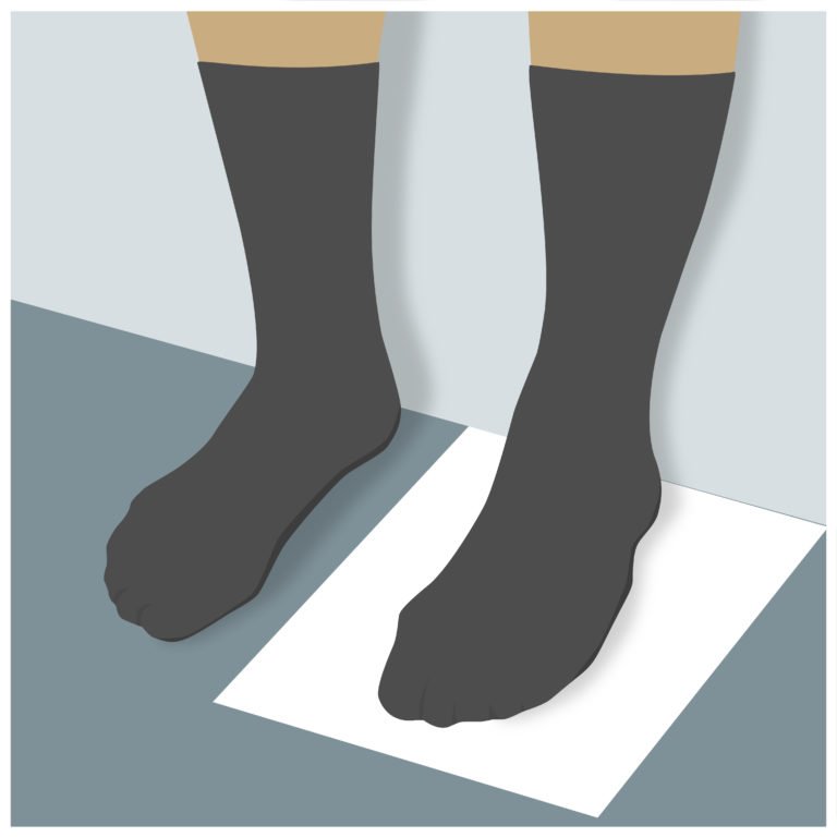 kaip išmatuoti pėdos dydį