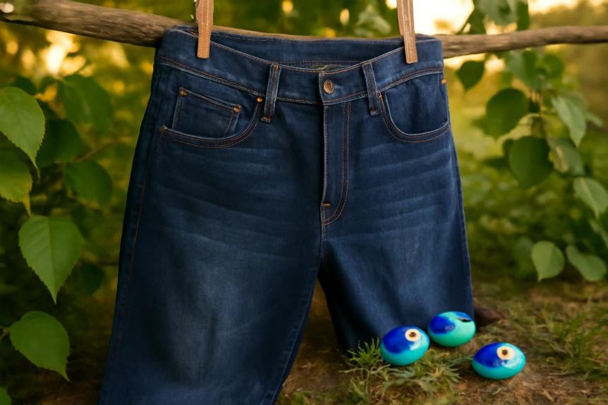 Kaip skalbti džinsus 1 Skalbkite džinsus retai, vėdinkite